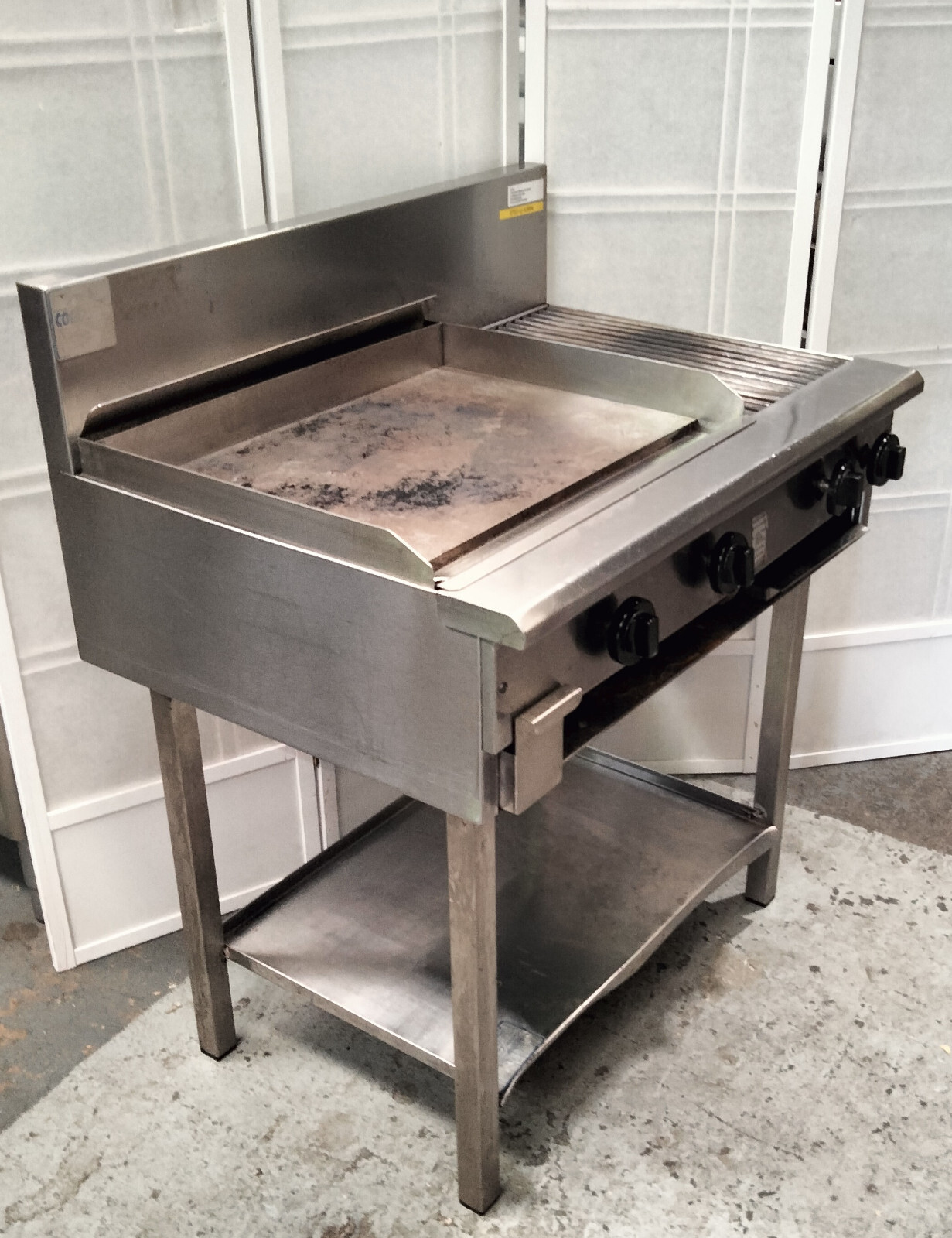 Complete PGM36/CHG300 Hotplate Chargrill Combination Top LPG eBay