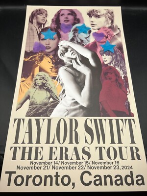 テイラースイフト The Eras Tour poster Taylor Swift: The Eras Tour Movie Poster 2023 1 Sheet (27x41)