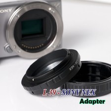 Bokkeh LTM L39-SONY E NEX Lens Adapter Black for Leica 39 RF
