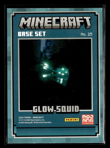 2024 Panini Minecraft - White Base Cards #1-#221 - Updated 7/2 - Picture 51 of 443