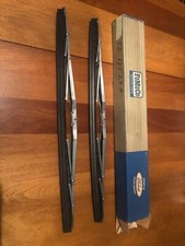 Nos 2 60-63 Ford Truck Stainless Steel 16 Inch Wiper Blades Oem C1tz-17528-a