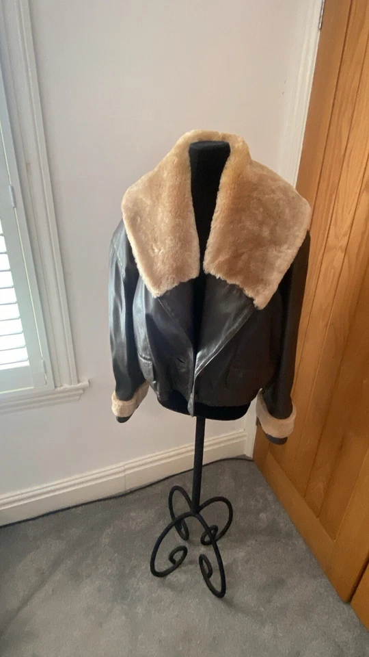 Jane Norris Flying Jacket . Soft Leather Immaculate Condition - Image 2 of 4