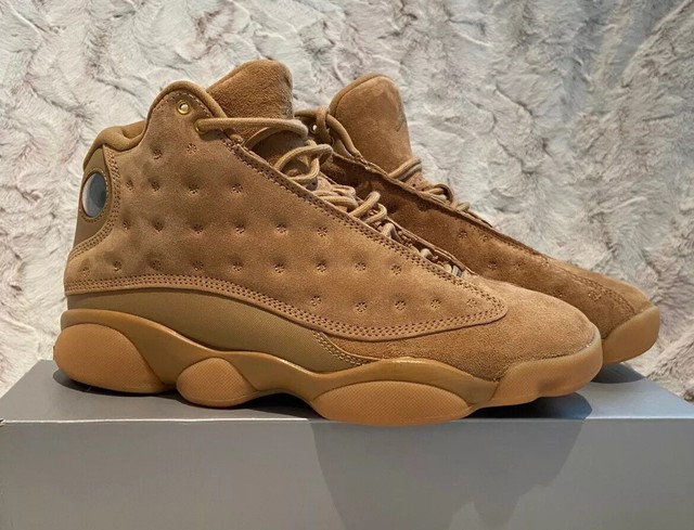 Air Jordan Retro 13 Wheat Tan Elemental Gold Men's Size 7.5 EXCELLENT CONDITION | eBay
