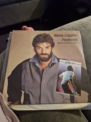 (123) Kenny Loggins    Footloose 12''  VGC+