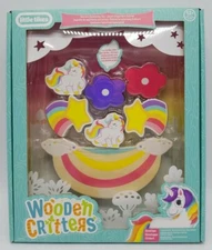 Little Tikes Wooden Critters Unicorn Balancing Toy Brand New in Box 12m+ Develop