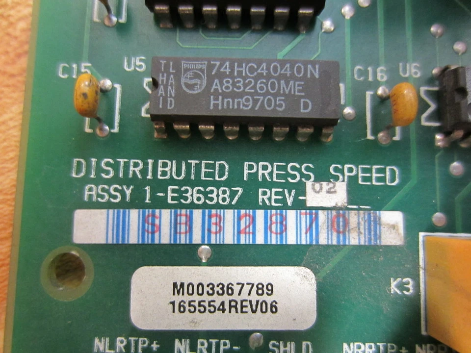 Rockwell 1-E36387 Distributed Press Speed Bd 1E36387 165554 165556 - Image 4 of 4