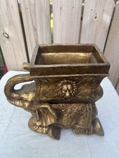 Elephant Planter, Cache pot. Very Pretty, Big.