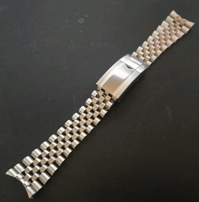 Stahlarmband kompatibel zu Rolex GMT II, & Datejust Anstoß 20mm Jubilee