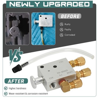 VS25223 3-Way Auto Reset Slider Air Brake Valve For Hendrickson | eBay