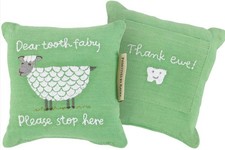 Little Farm Tooth Fairy Pillow Keepsake Dear Tooth Fairy Please Stop Here New