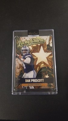 2026 Dak Prescott 1/1 Wild Card Splat Lucky Charm Edition