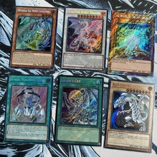Yu-Gi-Oh! Blue-Eyes White Dragon 6 Card Lot 1st Edition Foil NM RA02 RA03 LDS3