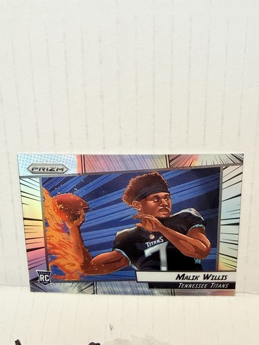 Malik Willis #M-11 2022 Panini Prizm Manga card