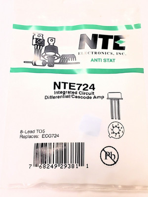 NTE724  ''Original'' NTE  AKA TA7045M  IC 8P TO-5   1 pc
