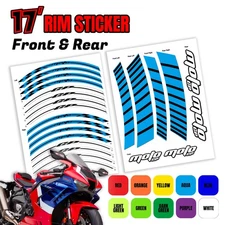 For Ducati Monster 750 97-11 10 09 17 inch Wheel Rim Stickers Line GP02