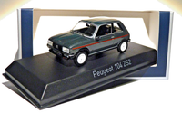 Peugeot 104 ZS2 Von 1979 Dunkelgrau In 1:43 Von Norev 471401