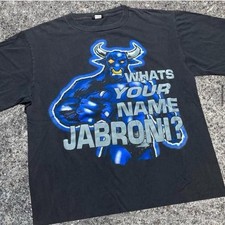 Vintage RARE 2000 The Rock Brahama Bull Caricature WWF WWE Wrestling Tee Sz XL