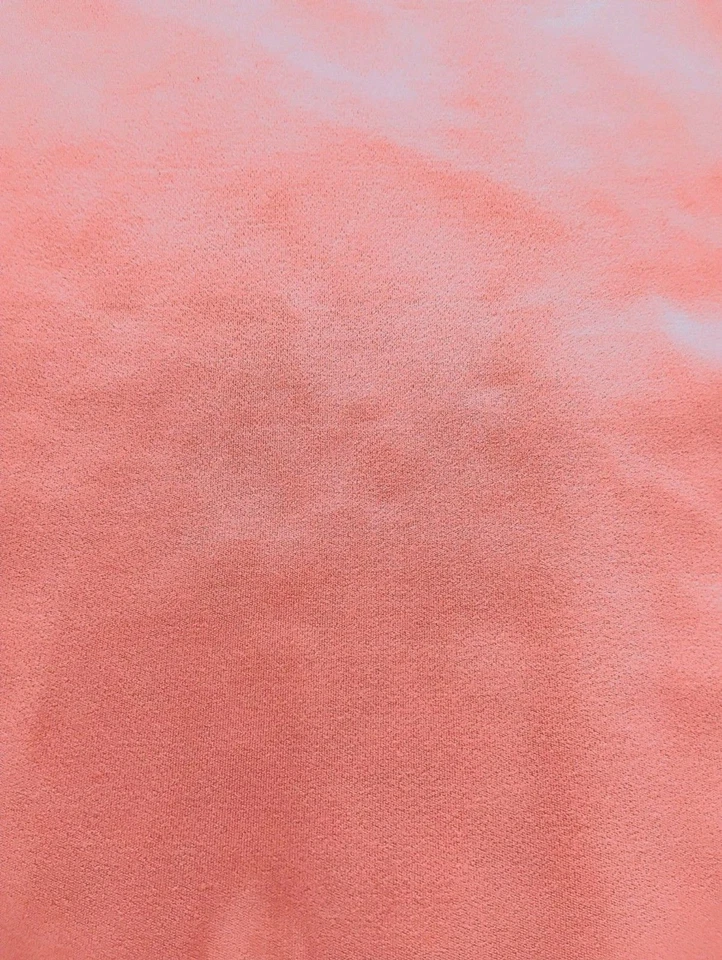 3 YARDS JB MARTIN VELVETS CARMEN #3952 CORAL PEACH/SALMON VELVET FURNTURE FABRIC - Image 2 of 4