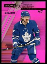 2020-21 Upper Deck Synergy FX Rookies Purple Timothy Liljegren RC 240/349