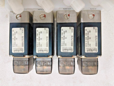 4er Set Burkert 0331 F 3,0 FKM VA FLNSCH Direktwirkventil 00047970