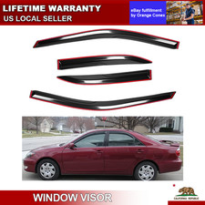 For 1997-2001 Toyota Camry Us Mugen Style Window Visors Weather Shields 4pcs