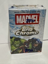 marvel topps chrome booster box 2025 Topps Chrome Marvel Comics Blaster Box Factory for sale online