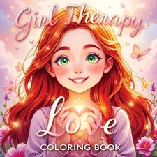 Girl Therapy Love Coloring Book: Celebrate Self-Love and Self-Care - Cute and Si