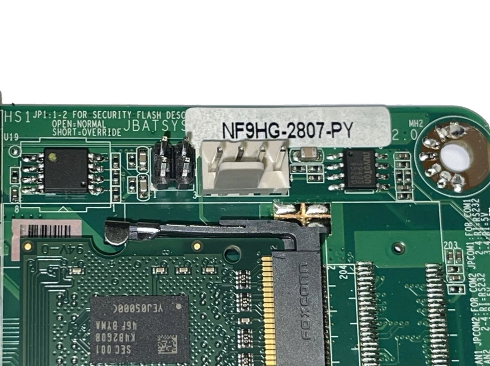 Jetway NF9HG-2807-PY Slim Mini-ITX Industrial Board + 2GB DDR3 RAM - Bild 4 von 4