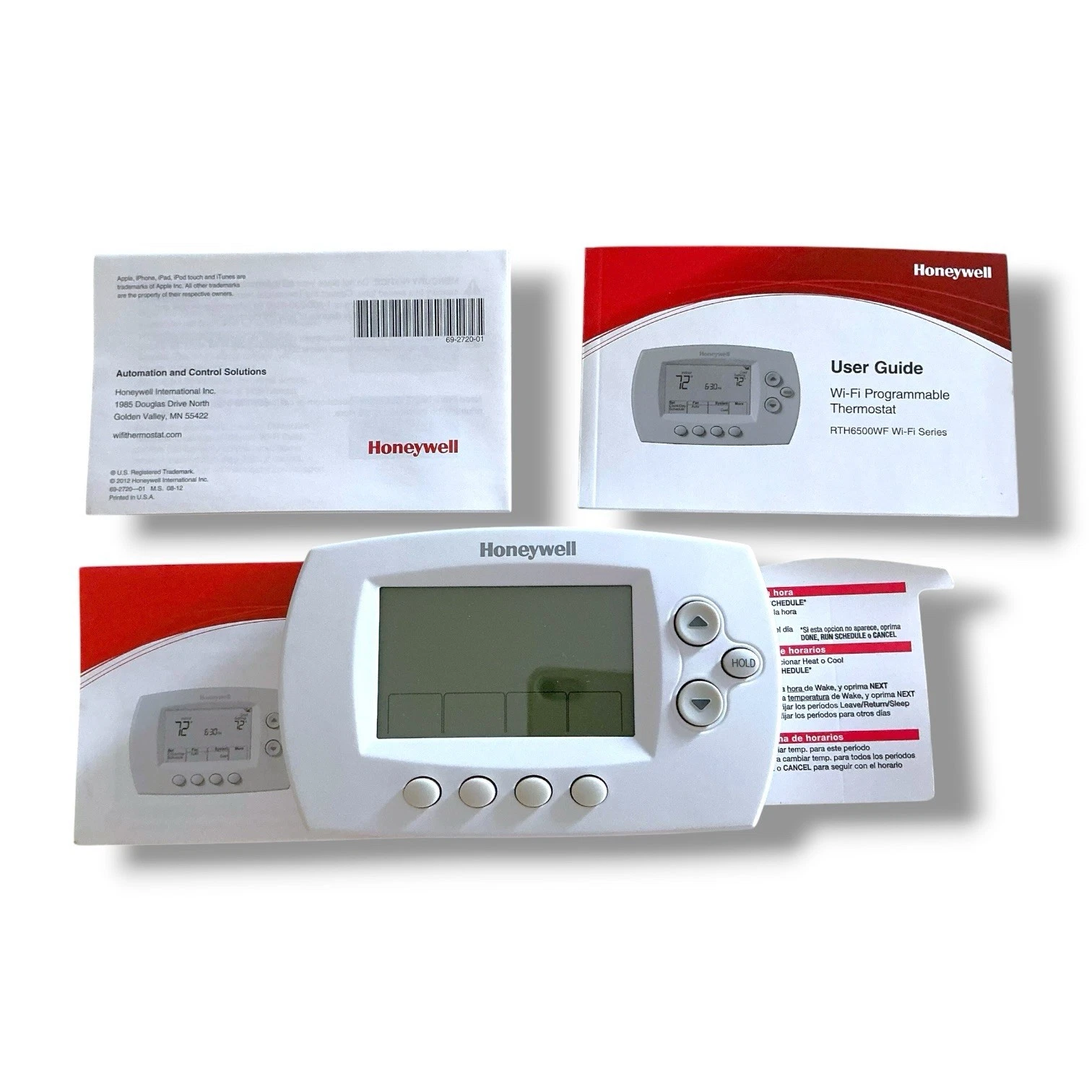 Honeywell RTH6580WF1001 Wi-Fi 7-Day Programmable Smart Thermostat Used Tested