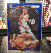 Panini 2025 Prizm WNBA Saniya Rivers Rookie #131 Connecticut Sun