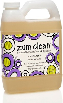 Indigo Wild Zum Clean Laundry Soap, Lavender, 32 Fluid Ounce