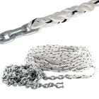 Windlass Anchor Rode 1/2"x150' 3-Strand Rope - 1/4"x15' G4 Galvanized Chain