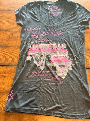 Lyric Girl - Madonna Material Girl T-Shirt, Size XS
