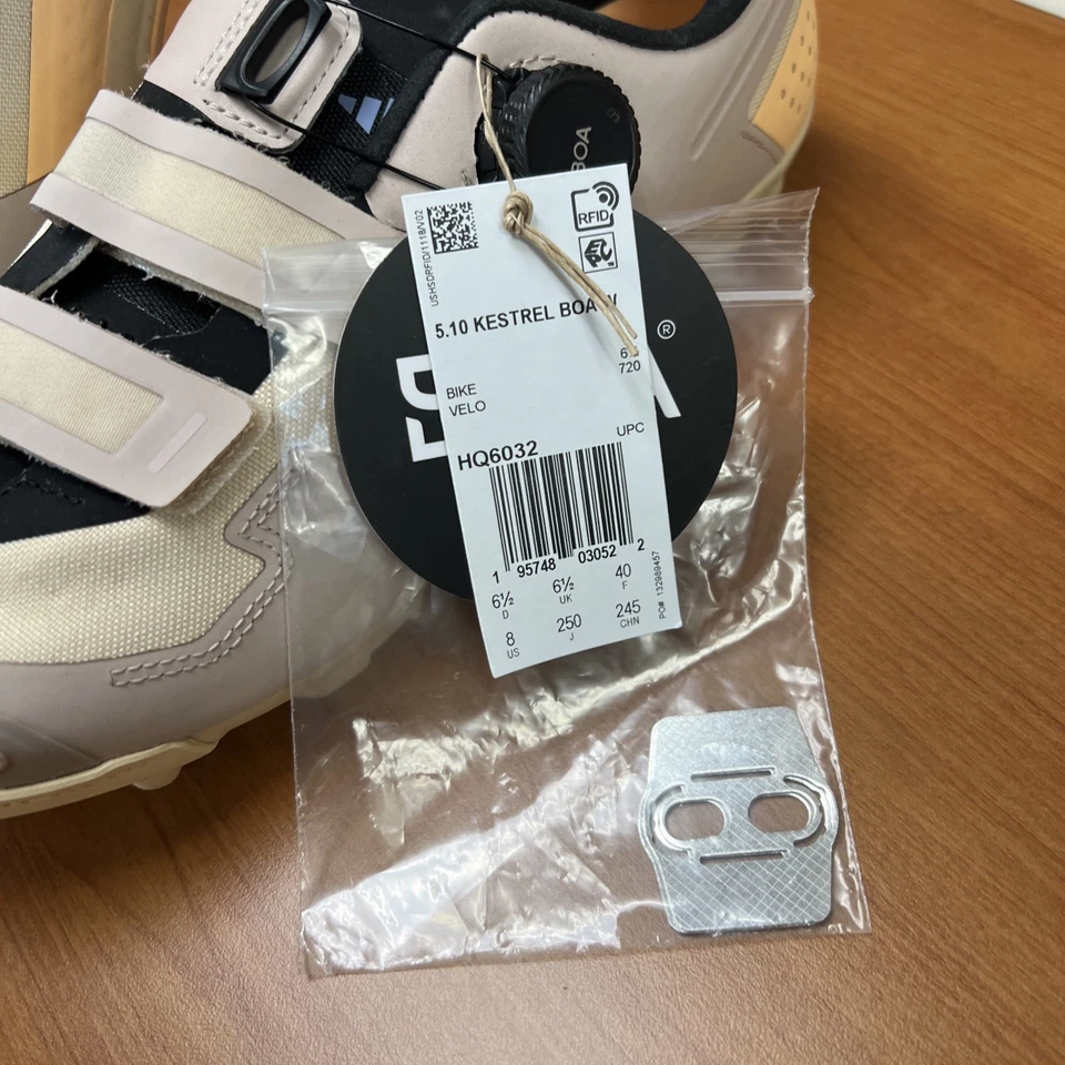 Adidas Five Ten Kestrel BOA Women’s Size 8 Mountain Bike Shoes Sand Strata HQ603 - Image 3 of 4