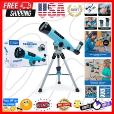 GeoSafari Starview Telescope - Kids Telescope for Beginner Astronomy, Stargaz...