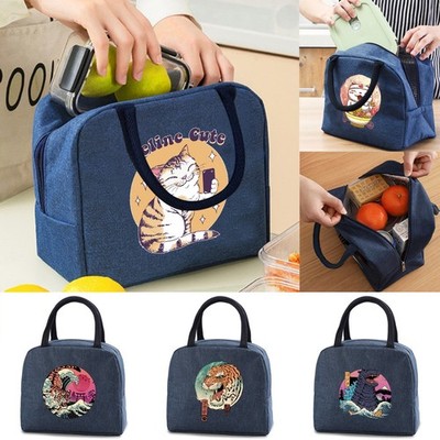 Isolierte Kühltasche Picknicktasche Schule Brotdose für Damen Kinder Erwachsene UK