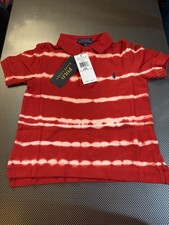NWT Polo Ralph Lauren Kids 2T Tie Dye Polo Shirt Unisex