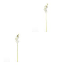 2 Stück kleine künstliche Blumen, Orchideen, als Touch-Geschenk für neues