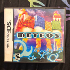 Nintendo Meteos Nintendo DS Manual Included Puzzle Tile Matching E 2005 NTSC-U/C