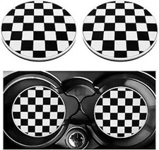 2 PCS Car Cup Coasters, 2.76Inch Anti-Slip Ch...