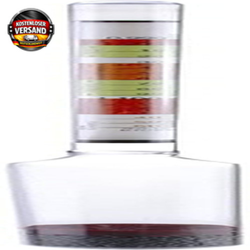 Alkoholmeter mit Dreifach-Skala für Hausbrauerei, Wein, Bier, Obstwein, Cidre