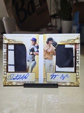 2024 Leaf Trinity Thatcher Hurd/Bryce Cunningham AUTO PATCH BOOKLET RC /25 🔥