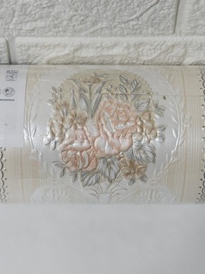 A.S. Creation Deep Embossed Vinyl Wallpaper Victorian Floral Vintage Decor 