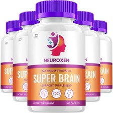 (5 Pack) Neuroxen Supplement Capsules – Neuro Xen Natural Blend Memory Focus