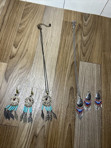 Publisher Clearing House Dreamcatcher Earring And Necklace Sets