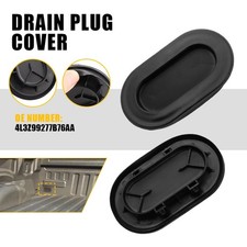 2x Truck Bed Oval Drain Plug Cover Cap 4l3z99277b76aa For 1999-2018 Ford F-150