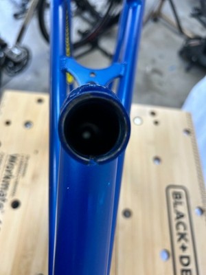 Vintage GT Ricochet Mountain Bike Frame Blue 16.5 Inches Great