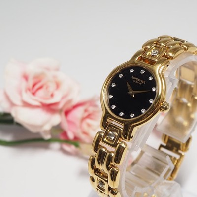 Wunderschöner Zustand Raymond WEIL 12P Diamant Armbanduhr RAYMOND WEIL,15179