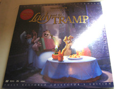 STILL-SEALED LASERDISC:  WALT DISNEY'S : LADY AND THE TRAMP.. CAV WIDESCREEN