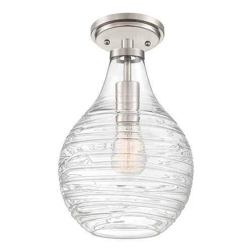 Quoizel Genie Ceiling Light in Brushed Nickel - Picture 1 of 6